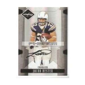  2008 Leaf Limited #238 Jacob Hester   San Dieago Chargers 
