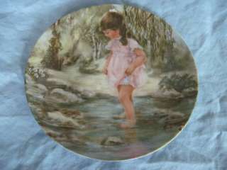 LISAS CREEK By Rusty Money Little Girl Collector Plate  