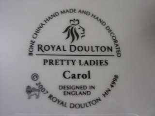 Royal Doulton Pretty Ladies Petite CAROL HN 4998   NEW  