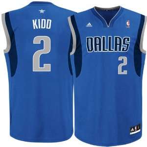 Jason Kidd Jersey adidas Revolution 30 Blue Replica #2 Dallas 