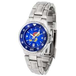   Competitor AnoChrome Ladies Watch with Steel Band and Colored Bezel