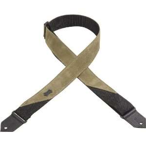  Levys Leathers M8S GRN Suede Guitar Strap Musical 