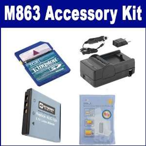  Kodak M863 Digital Camera Accessory Kit includes ZELCKSG 