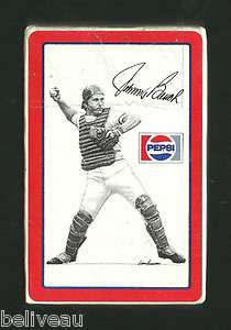 RARE JOHNNY BENCH REDS 1977 ★ PEPSI ★ SUPERSTARS ON DECK OF CARDS 