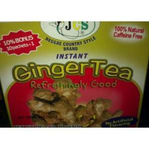 JCS Instant Ginger Tea (11 packets) Grocery & Gourmet Food