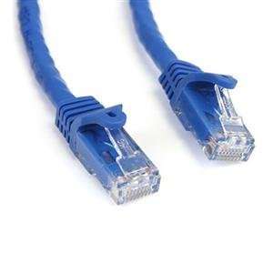 StarTech 100 ft Blue Snagless Cat6 UTP Patch Cable 