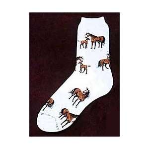  Brown Horse Socks