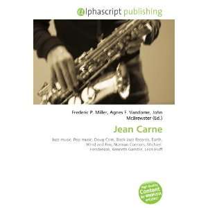  Jean Carne (9786132859198) Books