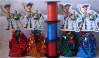 TOY STORY 12 party FAVOR TOPPERS Woody Buzz Lightyear  