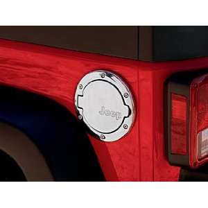  Jeep Wrangler 4 Door Chrome Fuel Filler Door Automotive