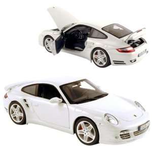  2006 Porsche 911 Turbo White 1/18 Diecast Car Model Norev 