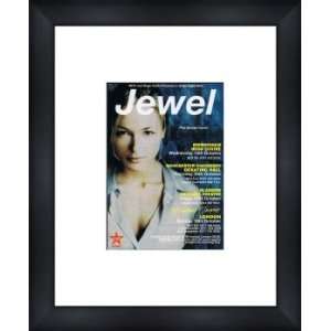 JEWEL UK Tour 1997   Custom Framed Original Ad   Framed Music Poster 
