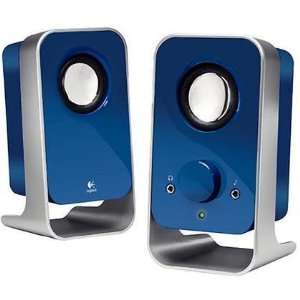  Logitech LS11 Stereo 2 0 Speakers 3 Watts RMS BLUE 