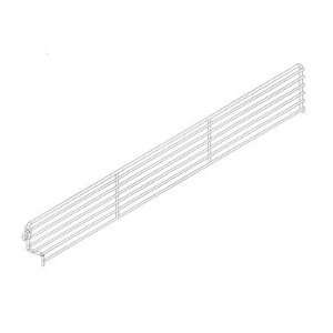  Lozier Corp BFD319SPC Wire Divider 19x3   Silver (Pack 