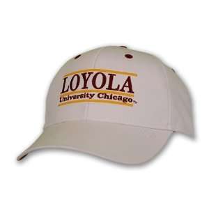 Loyola Chicago Ramblers Classic Adjustable Bar Hat Charcoal Adjustable