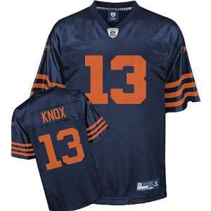  Mens Chicago Bears #13 Johnny Knox Replica Third Jersey 