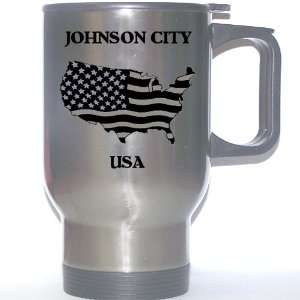  US Flag   Johnson City, Tennessee (TN) Stainless Steel Mug 
