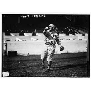  Hans Lobert,Philadelphia NL,at Polo Grounds,NY (baseball 