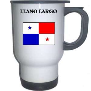  Panama   LLANO LARGO White Stainless Steel Mug 
