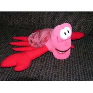  Disney Little Mermaid Plush 9 Sebastian the Crab 