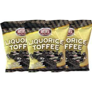 Oatfield Liquorice Toffee 170g (6oz) 3 Pack  Grocery 