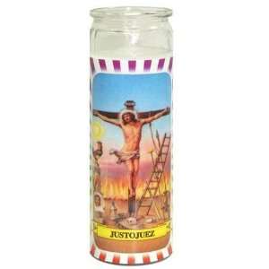  Religious Candle Justo Juez Case Pack 12   715551 Patio 