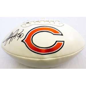  Julius Peppers Signed Bears Logo Ball   GAI   Autographed 