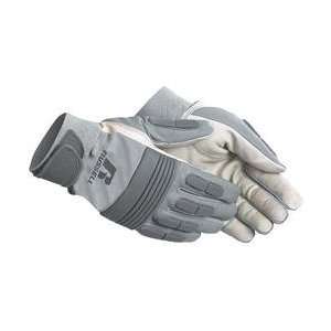  Russell Youth Lineman Gloves   Grey Large Sports 