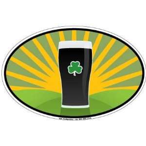  Tribute To Irish Beer Car Magnet Automotive