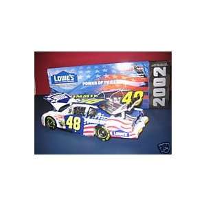  2002 Yellow Rookie Stripes Jimmie Johnson #48 Power Of 