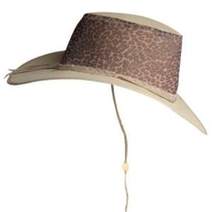  New Kakadu Rugged Leopard Hat Tan Large 