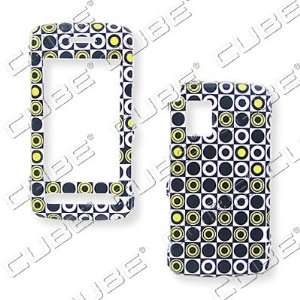  LG VU cu920   Black White Yellow Checkers   Hard Case 