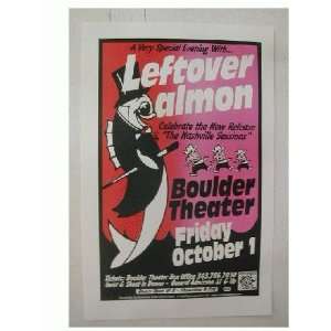  Leftover Salmon Handbill Poster Boulder Theatre 