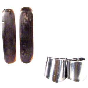  Kanun Picks (Horn) & Rings (2 pieces each)