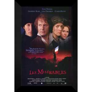  Les Miserables 27x40 FRAMED Movie Poster   Style B 1997 
