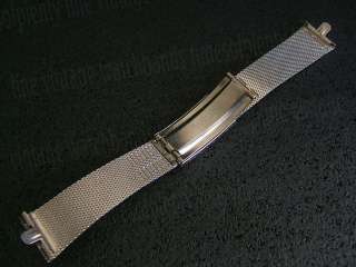 NOS 19mm Kreisler Stainless Mesh Vintage 60s Watch Band  