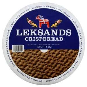 Leksands Crispbread Rnd Swedish 14 OZ Grocery & Gourmet Food