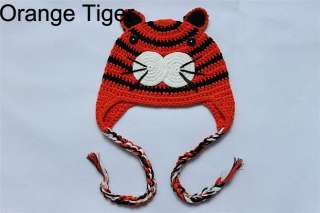 Cute Knit Hat Cap Baby Child Girls Boys Photograph New Tiger Chick 