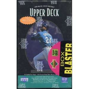  1996 Upper Deck Series 1 Baseball Blaster Box Sports 