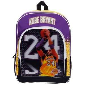   Angeles Lakers #24 Kobe Bryant Youth 3D Backpack