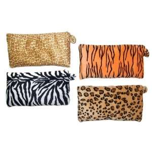  Inkology Animal Prints Pencil Pouch 12 Piece Set, in 4 