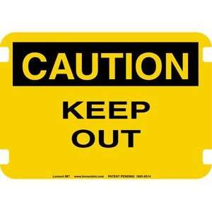 20 x 14 Standard Caution Signs  Keep Out  Industrial 