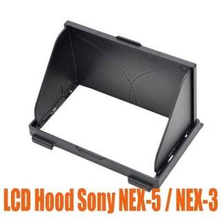  Sony SHL1AM LCD Hood for Sony Alpha a230/330/380 Cameras 