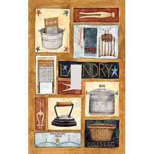 Laundry Room Essentials Decorative Switchplate Cover