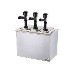Server 79820 Insulated Drop In Bar w/Solution Pumps  