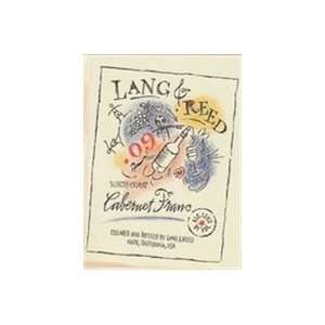  Lang & Reed 2009 Cabernet Franc North Coast Grocery 