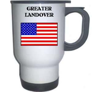  US Flag   Greater Landover, Maryland (MD) White Stainless 