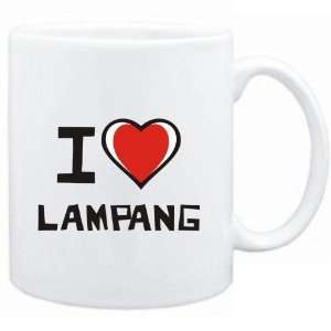  Mug White I love Lampang  Cities