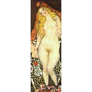  Hand Made Oil Reproduction   Gustav Klimt   24 x 72 inches 