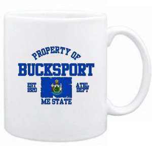   Property Of Bucksport / Athl Dept  Maine Mug Usa City